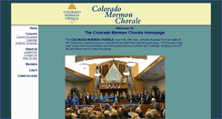 Desktop Screenshot of coloradomormonchorale.org